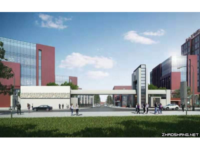咸阳北郊天山万创产业园区企业联排办公楼